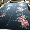 batik Malaysia, handcraft drawing flower art, Handcrafted batik shirt Malaysia