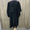 Back of Lawyer's robe, entirely handmade pleats on the back