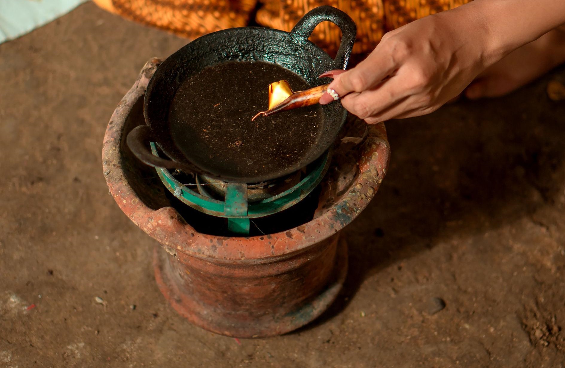 batik, Candle