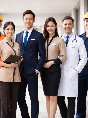 custom-made-corporate-uniform, Custom corporate uniform tailoring Kuala Lumpur