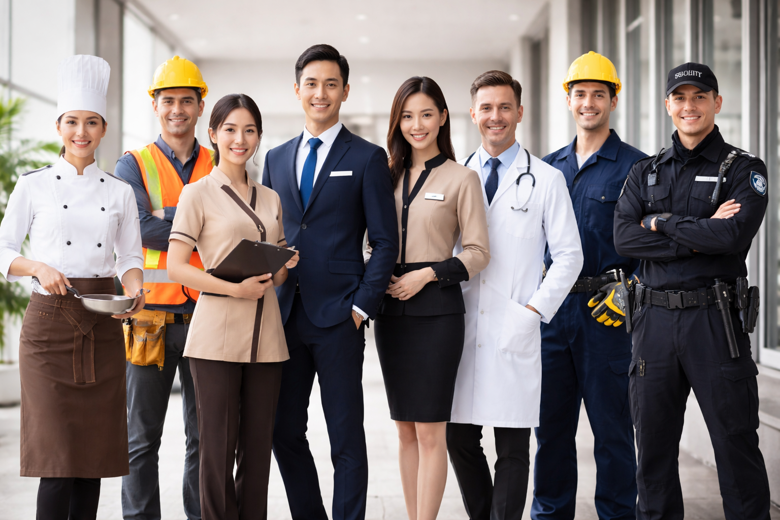 custom-made-corporate-uniform, Custom corporate uniform tailoring Kuala Lumpur